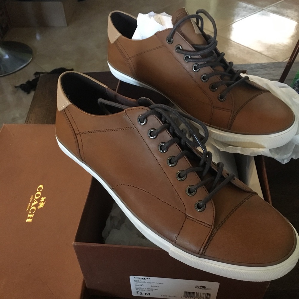 Coach causal men shoes